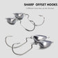 5pcs 5g 7g 10g Jig Head Deep Fishing hook Weight Sinker Jig Water Bullet Weight with Swivel Sinkers Fishing Tackle Accessories