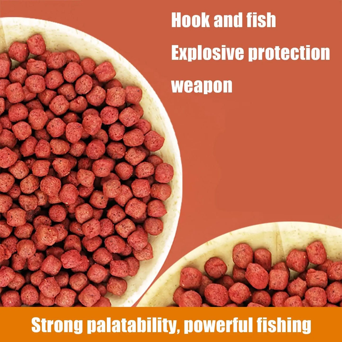 Freshwater Fish Attractant Fishing Bait Additive Natural Flavor Particle Fishing Lure Concentrated Fish Bait Fishing Food Bait