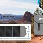 CTOLITY Factory XP1000 1024WH Outdoor Solar Generator 1800W Portable Power Station 200W 20.5V Solar Panel Solar Energy Systems