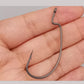 LUREHOLIC PTFE Super Slide Offset Hook Worm Hook Texas Rig Drop Shot Stainless Steel Worm Fishhook Fishing Accessories