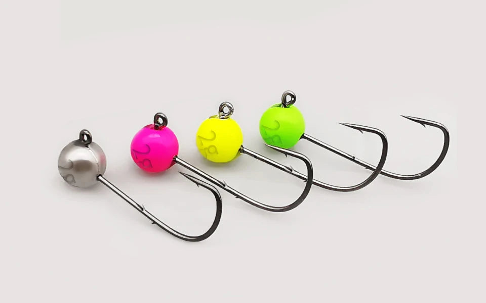 Tungsten Jig Head 0.6g 0.8g 1g 1.5g 2g 2.5g 3g 5g Ajing Finesse Micro Hook With Mustad Lure Fishing Worm Hook for Soft Lure