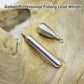 GOBAIT Tungsten Steel Fishing Weight 5PCS/Lot Sinker Mold 3.5g 5.3g 7g Tube Bullet Plumb PendantKit Pesca Metal Jig Cast Tackle