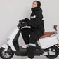 Winter Electric Motorcycle Winter clothes Windbreak Warm Thickened Plush Riding Cold-proof Clothing Outdoor Skiing Fishing Suits