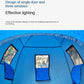 Portable Ice Fishing Shelter Easy Set-up Waterproof  Windproof Winter Tent for Outdoor Camping Hiking Cold Weather Protection