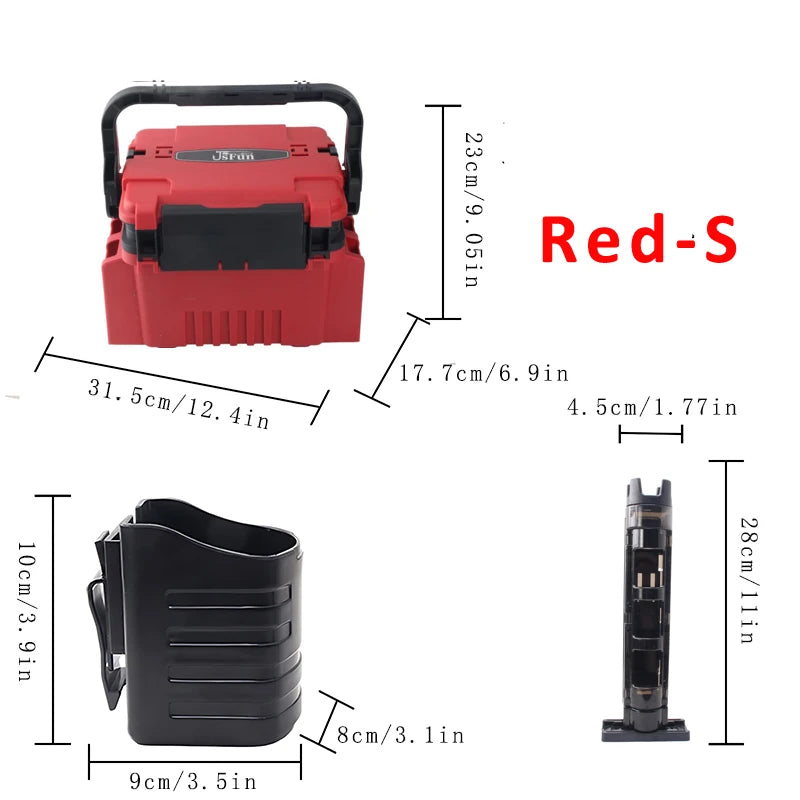 Large Fishing Box Organizer Multi-function Lure Live Fish Bucket Thickening Storage Box Fishing Accessories Tackle Box Pesca