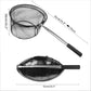 Fishing Landing Net Aluminum Alloy Durable Telescoping Extend to 190cm/130cm/55cm Folding Mesh Safe Fish Catching Releasing