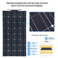 2000W solar panel, 18V flexible solar panel, efficient portable power supply, emergency charging, boat energy vehicle, household