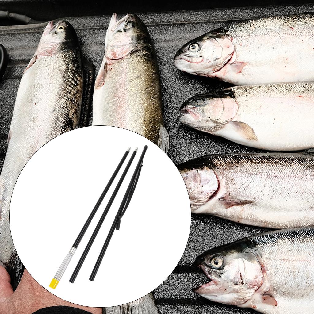 Fishing Spears Gaffs Barbed Telescopic Rod Fork Harpoon Hunting Fish Tool Aluminum Alloy Fishing Gigguff Hook Fishing Gear
