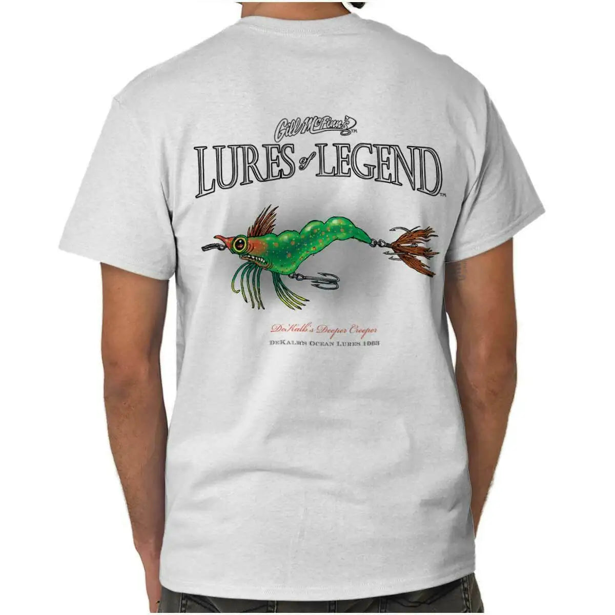 Fashion Fishing All Kinds Fish & All Kinds Lure Printed Angler Gift T-Shirt. Summer Cotton Short Sleeve O-Neck Men's T Shirt New