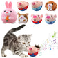 Cartoon Pig Active Moving Pet Plush Toy Washable Talking Moving Dog Ball Toy Pet Bouncing Balls for Dogs Cats