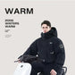 Winter Motorcycle Riding Coldproof Clothing Winter Fashion Waist Designwarm Cotton Jumpsuit,thickened Waterproof Snowmobile Suit