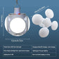 Portable Solar Camping Lantern Led Rechargeable Outdoor Hanging Tent Lamp Folding LED Football Bulbs With Hook Emergency Lights