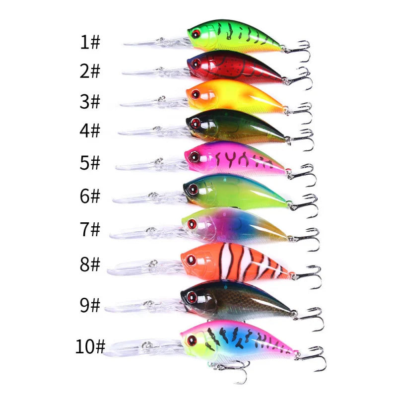 ，Fishing Gear Bait Fake Bait Rock Mini Fish Bait Hard Bait Fishing Gear Surface Typelure