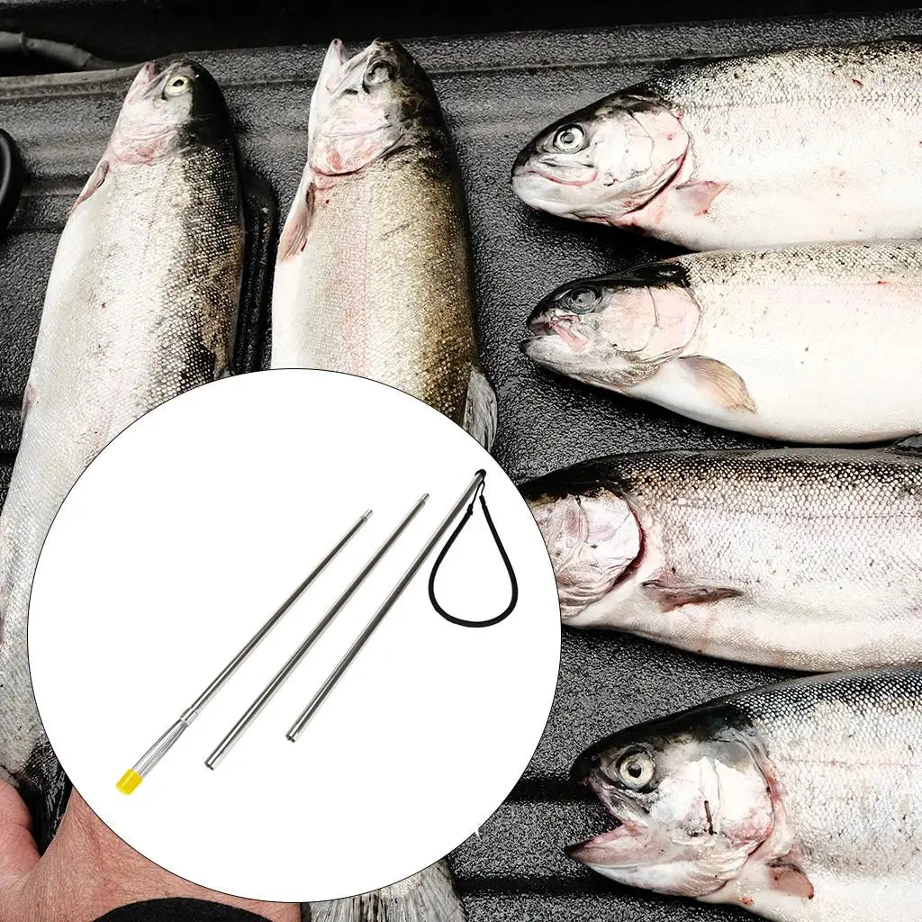 Fishing Spears Gaffs Barbed Telescopic Rod Fork Harpoon Hunting Fish Tool Aluminum Alloy Fishing Gigguff Hook Fishing Gear