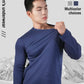 Men's Winter Thermal Long-sleeved T-shirt Wear Extreme Cold Weather Base Layer Top Fleece Lined Winter O-Neck Bottoming Shirts