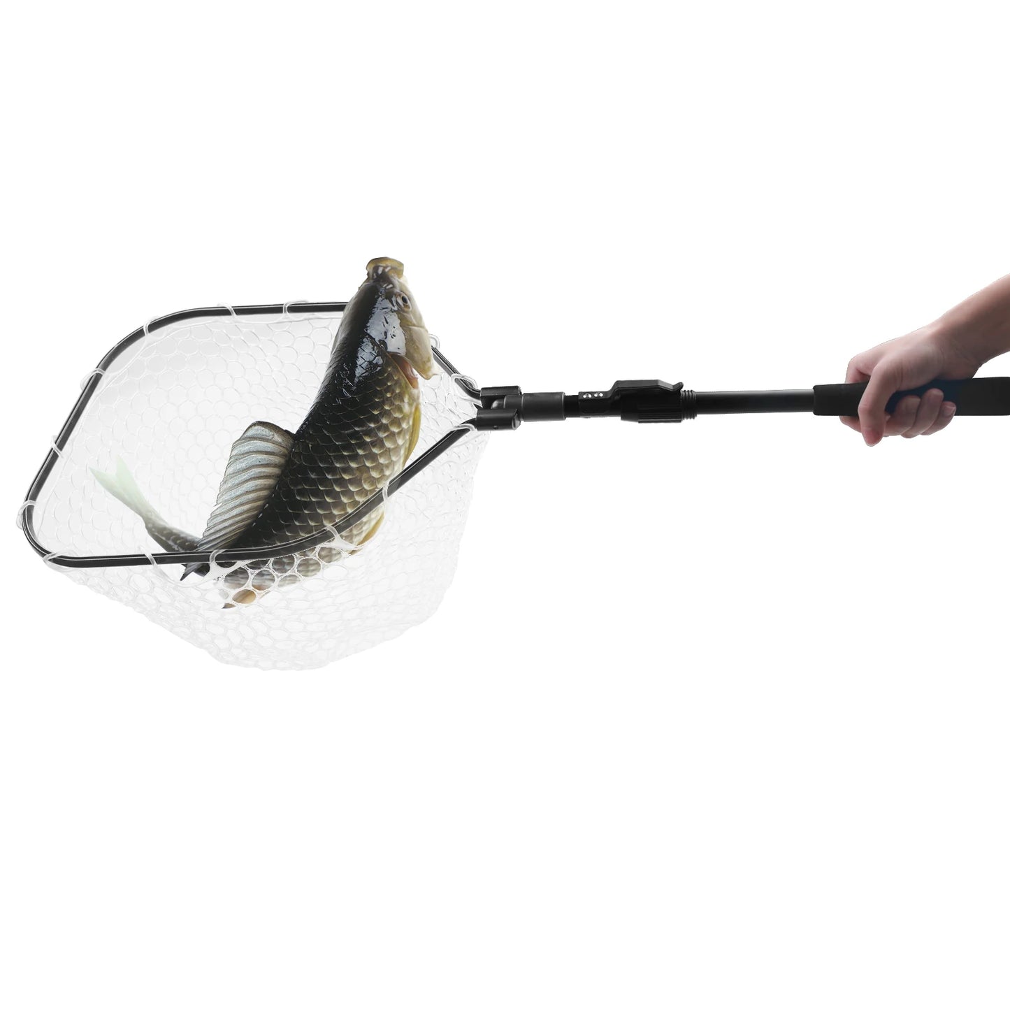 Fishing Tool Kit Fishing Net with Pliers Hook Remover Fish Gripper for Kayak Durable Foldable Fishing Tool Accessories Man Gifts