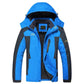 Winter New Waterproof Coat for Men, Winter with Added Velvet and Thick Warm Top, Men's Casual Loose Ski Jacket Jacket