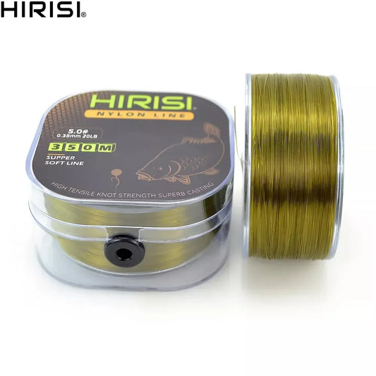 Hirisi 350m Super Strong Fishing Line Japan Monofilament Nylon Carp Fishing Line Fishing Accessories Nylon Line