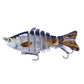 10cm 15g 7-segement Swimbait Pike Wobblers Crankbait Fishing Lure Multi Jointed Hard Bait Musky Sinking Isca Artificia