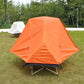 Waterproof and Windproof 1 Person Tent, Camping Tent,Aluminum Pole Backpacking Tent Can Be Cot Bed Tent Not Include the Bed
