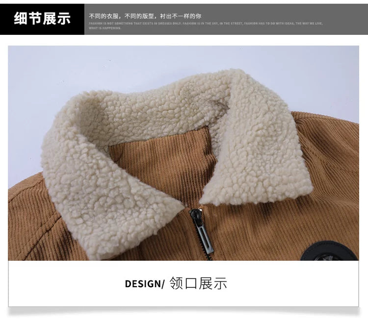 Winter Coat for Men Warm Lightweight Jackets Man Casual Fleeced Luxury Padding Clothing Fashion 2025 Deals Novelty In  Y2k style