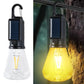 Solar Powered Camping Light Portable Led Outdoor Yard Tent Hanging Light Solar Lantern For Emergency Waterproof Rechargeable
