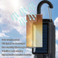 Solar Powered Camping Light Portable Led Outdoor Yard Tent Hanging Light Solar Lantern For Emergency Waterproof Rechargeable