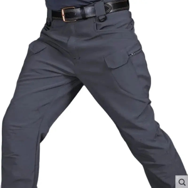 2024 Men Winter Waterproof Climbing SkiingTrekking Fleece Fishing Tactical Sharkskin Cargo Pants Jackets Camping Hiking Trousers