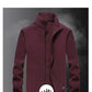 Winter fleece hiking jacket windbreaker for men Sportswear Wool lining thickened warm men's coat plus size overcoat