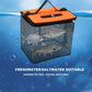 Floating Fish Basket Fish Basket for Caught Fish Foldable Fishing Holder Minnow Bucket Portable Collapsible Mesh Fishing Bait