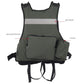 Fishing Life Jacket Buoyancy Vest Multi-pocket Lightweight Fly Fishing Vest for Men Adjustable Vests Detachable Cushion
