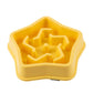 Pet Cat Dog Slow Food Bowl Fat Help Healthy Round Anti-choking Thickened And Non-slip Multiple Colors Shapes