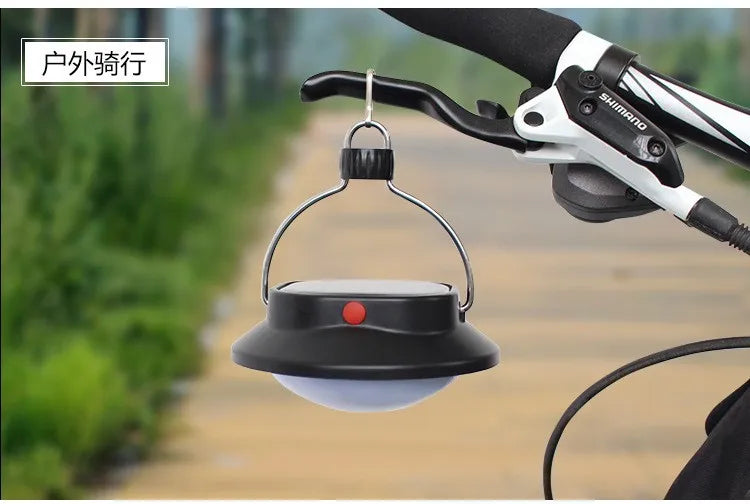 Solar Camping Light 60LED Camping Light Outdoor Tent Night USB Charging SOS Emergency Light