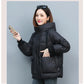Winter Clothes Women Basic Jackets Warm Thick Down Cotton Jacket Female Short Hooded Fashion Padded-Cotton Jacket Parkas Mujer 2