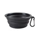 Portable Pet Food Bowl  Durable TPR Bowl  Cat and Dog Food Pet Silicone Collapsible Bowl Portable Travel Outdoor Water Food Bowl