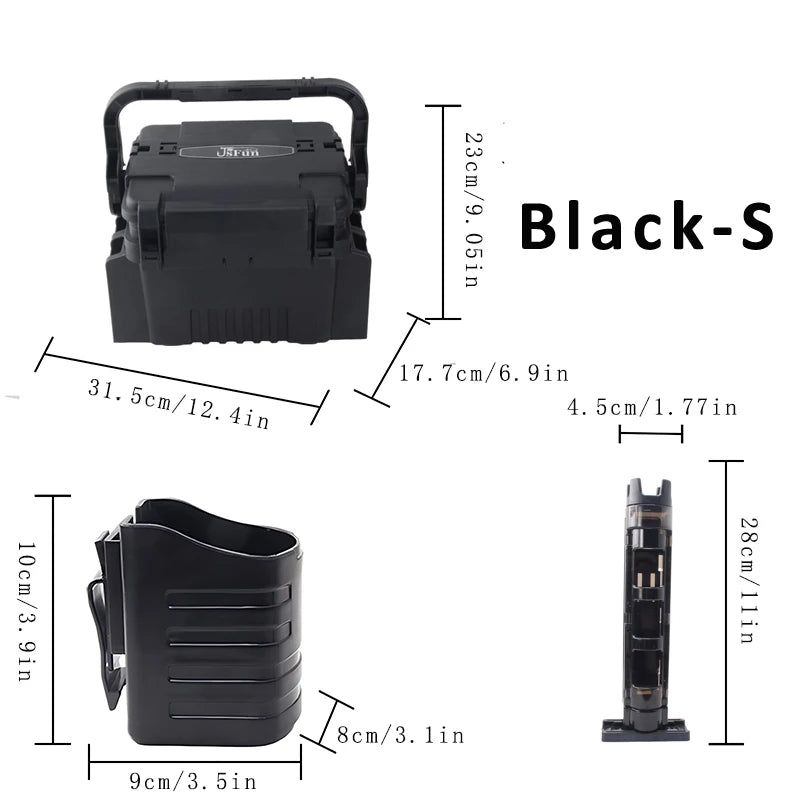 Large Fishing Box Organizer Multi-function Lure Live Fish Bucket Thickening Storage Box Fishing Accessories Tackle Box Pesca