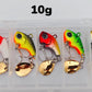 Fishing Lure Set 5pcs Wobble Rotating Metal VIB Vibration Bait Spinner Spoon Jig Sea Lures Artificial Hard Baits Sequins Tackle